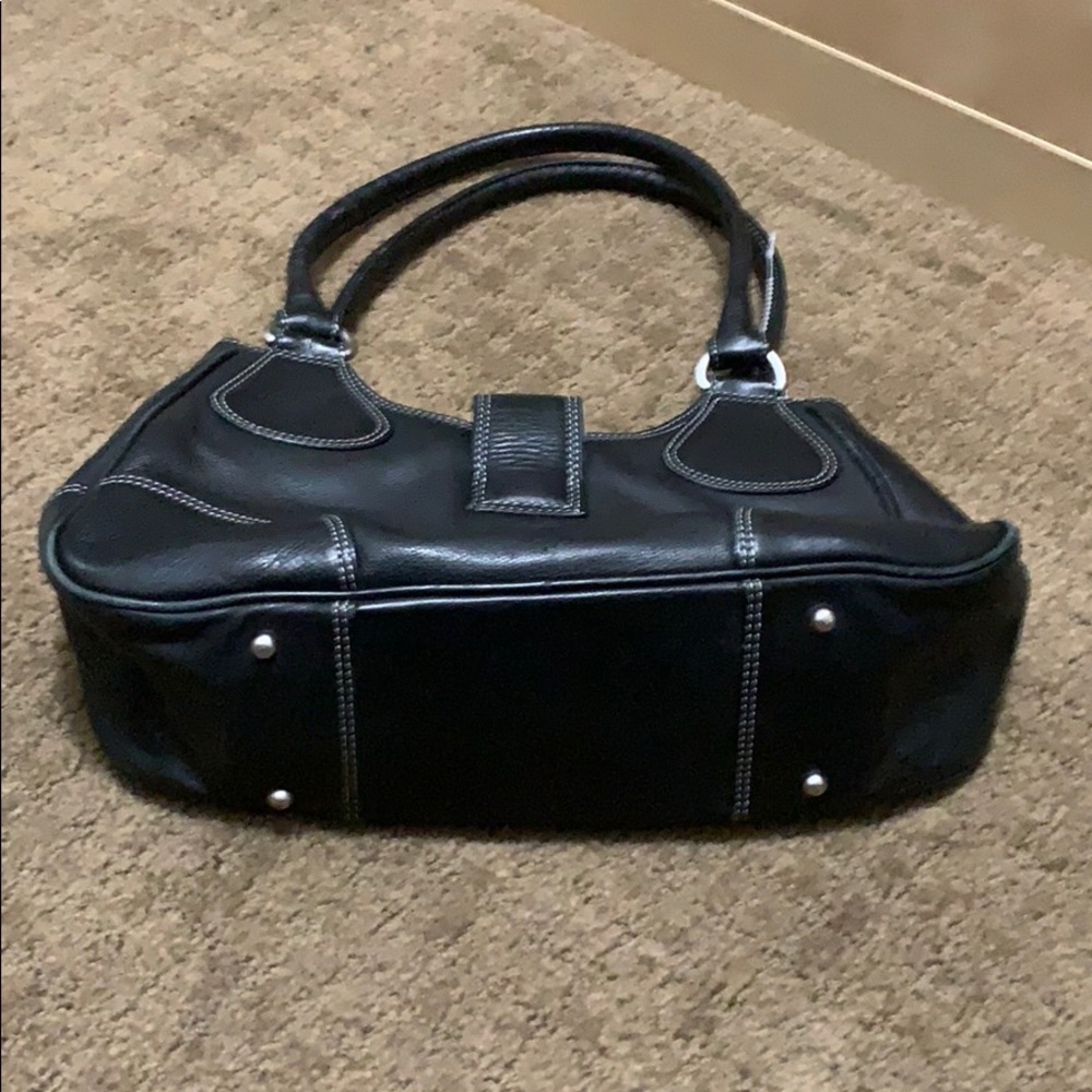 Black leather ILI purse - Picture 4 of 7
